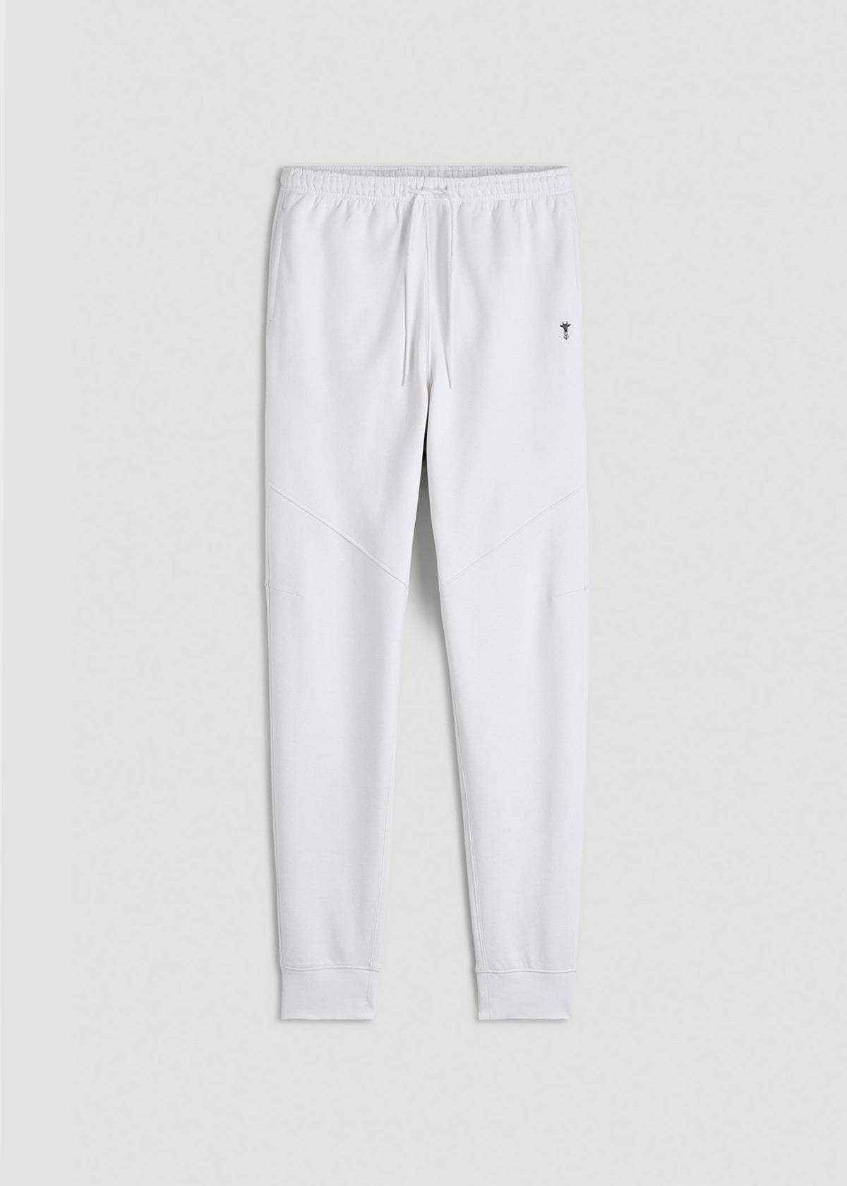 Core Motion Fleece Jogger for Tall Men in White