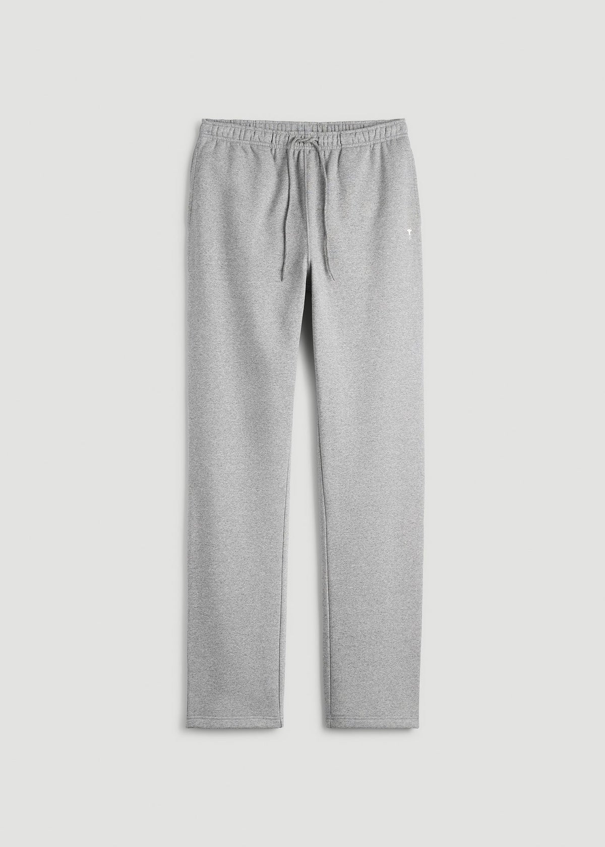 Core Motion Fleece Straight Leg Sweatpants for Tall Men in Heathered Grey