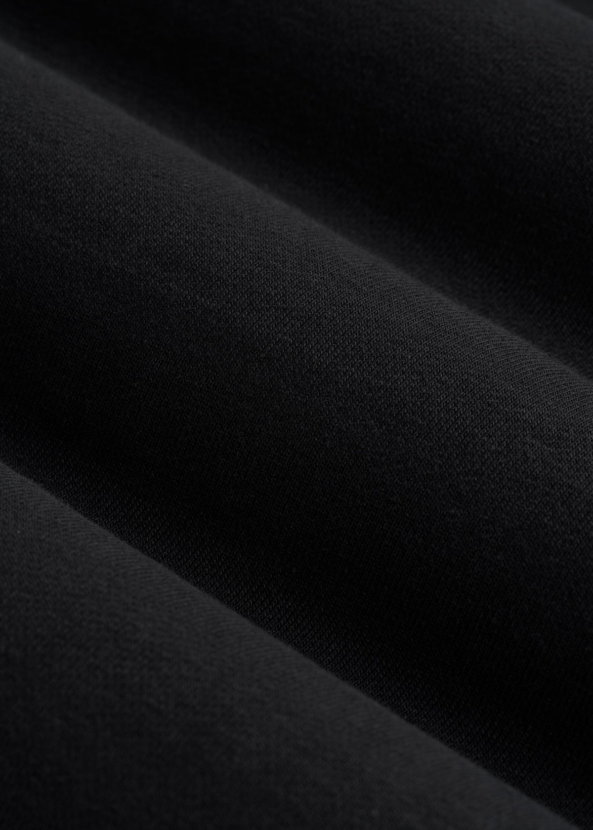 Everyday French Terry Cinched Bottom Sweatpants for Tall Men in Black