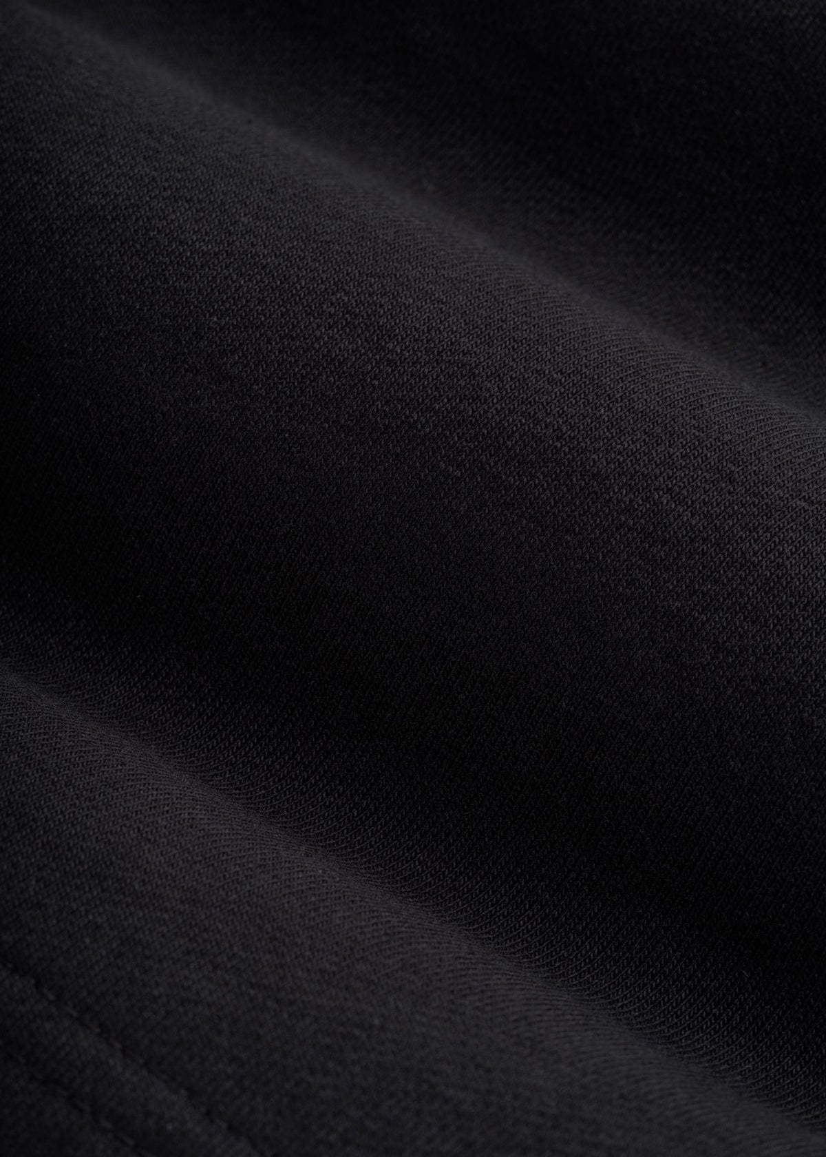 Everyday French Terry Shorts for Tall Men in Black