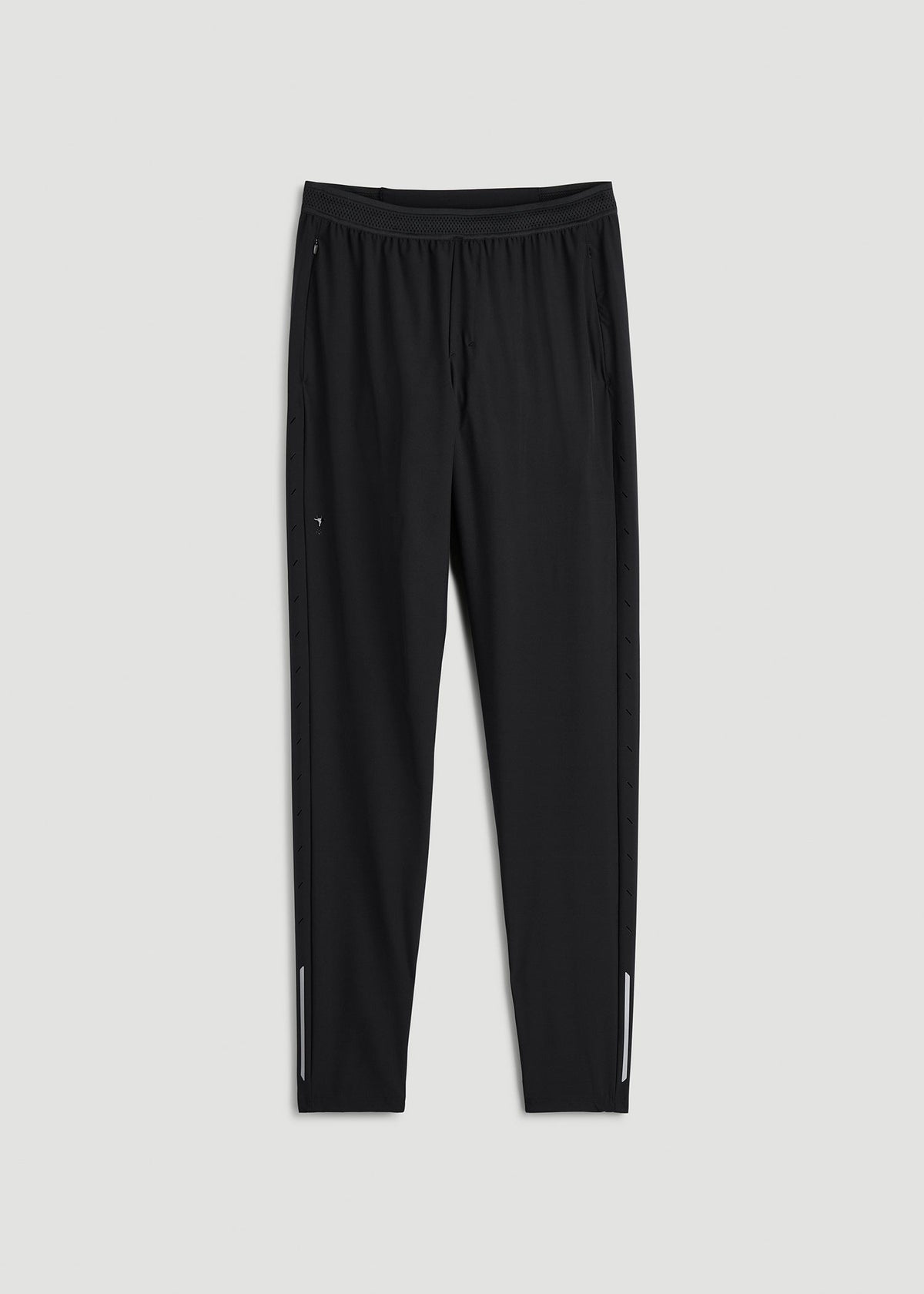 Featherweight Running Pants for Tall Men in Black