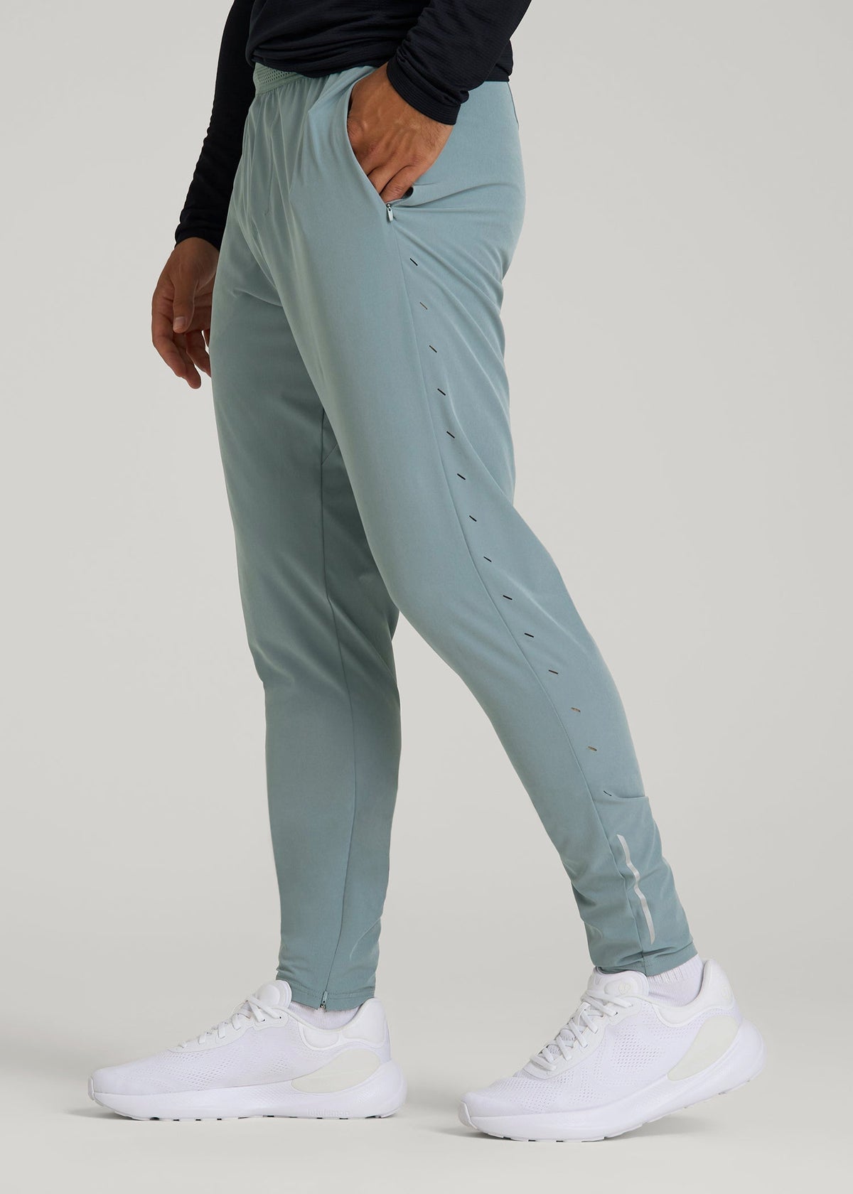 Featherweight Running Pants for Tall Men in Trooper