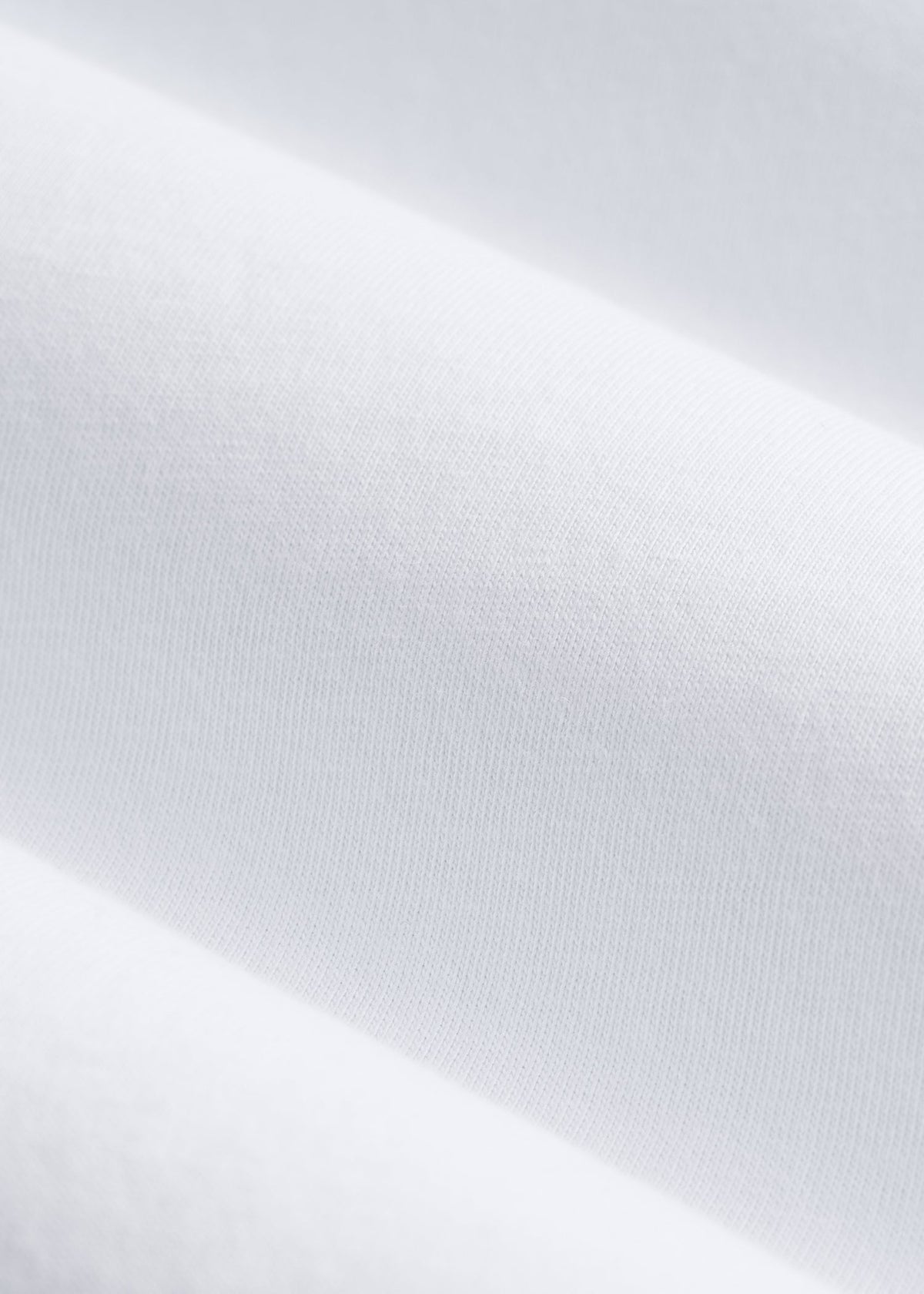 Modern Fit Garment Dyed Cotton T-Shirt for Tall Men in White