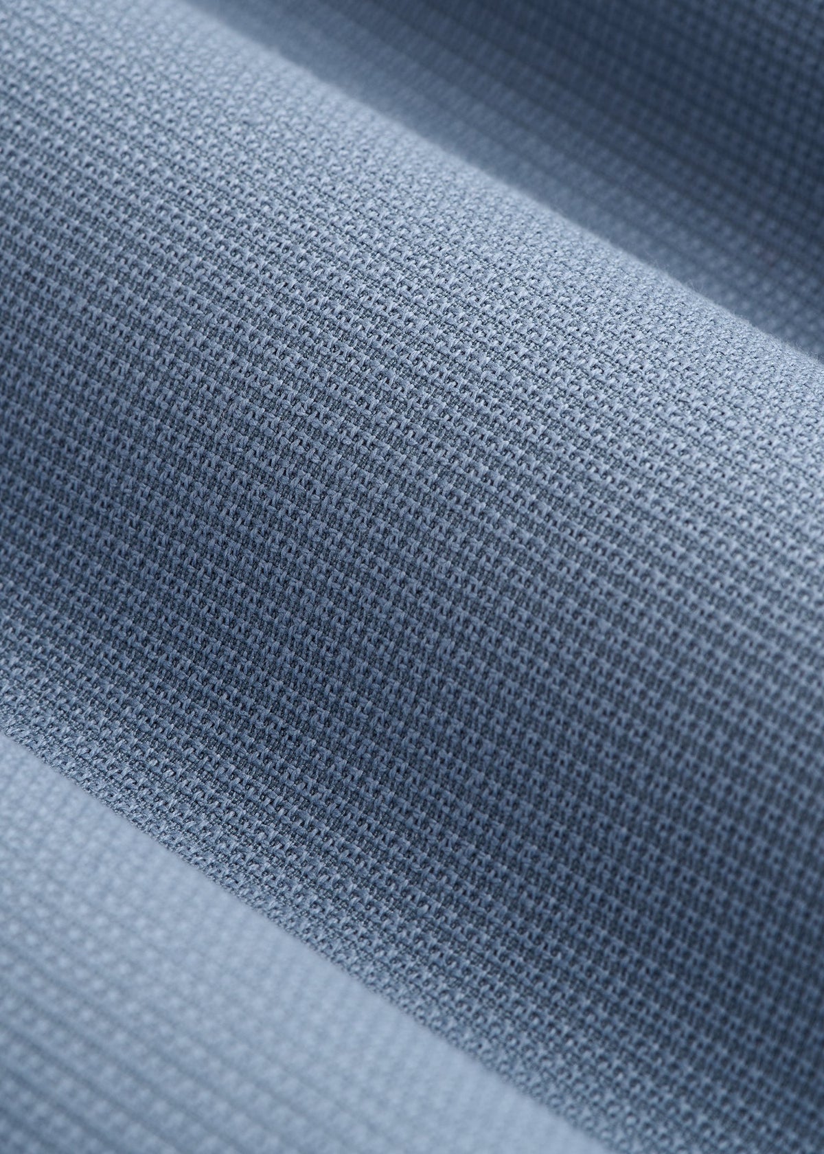 Textured Garment Washed Stretch Cotton Blazer for Tall Men in Chambray