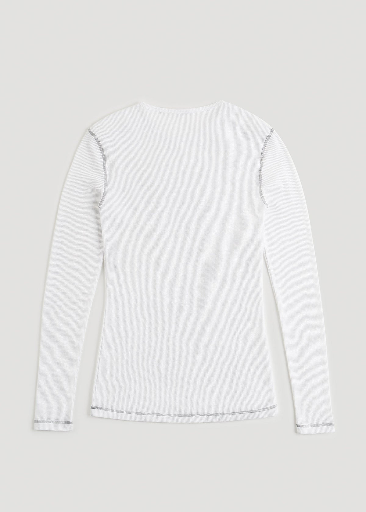LJ&S Long Thermal Undershirt for Tall Men in White