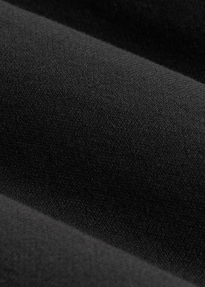 Wearever Fleece Quarter-Zip Sweatshirt for Tall Men in Black