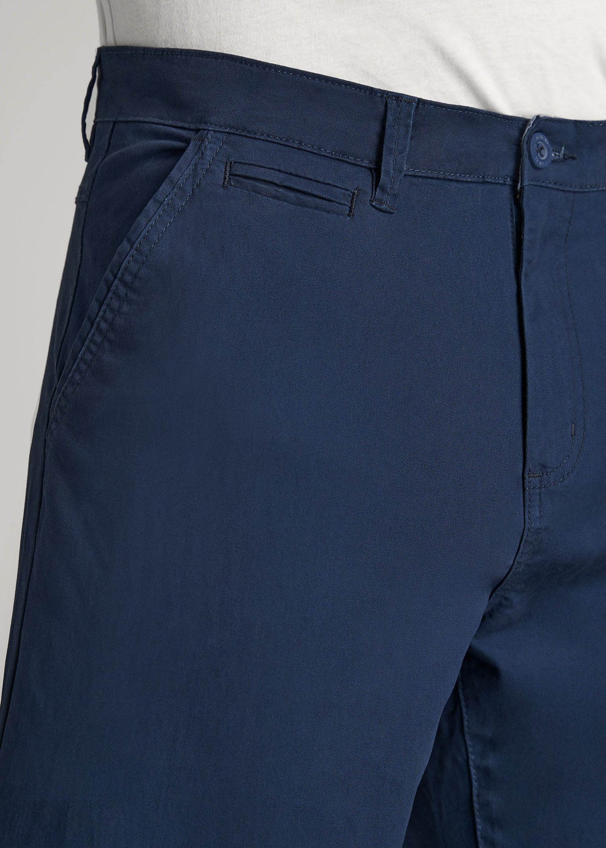 Mason RELAXED Chinos for Tall Men in Marine Navy