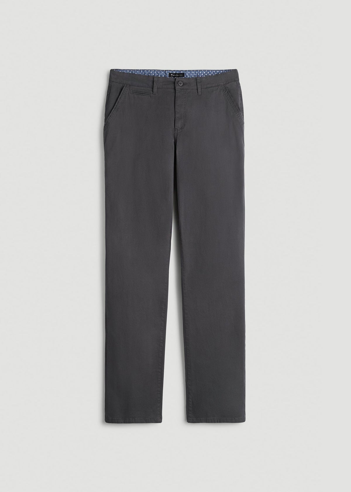 Mason RELAXED Chinos for Tall Men in Iron Grey