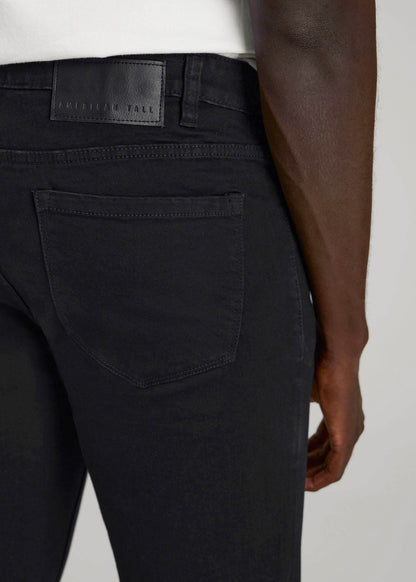 Dylan Slim Fit Jeans for Tall Men in Black