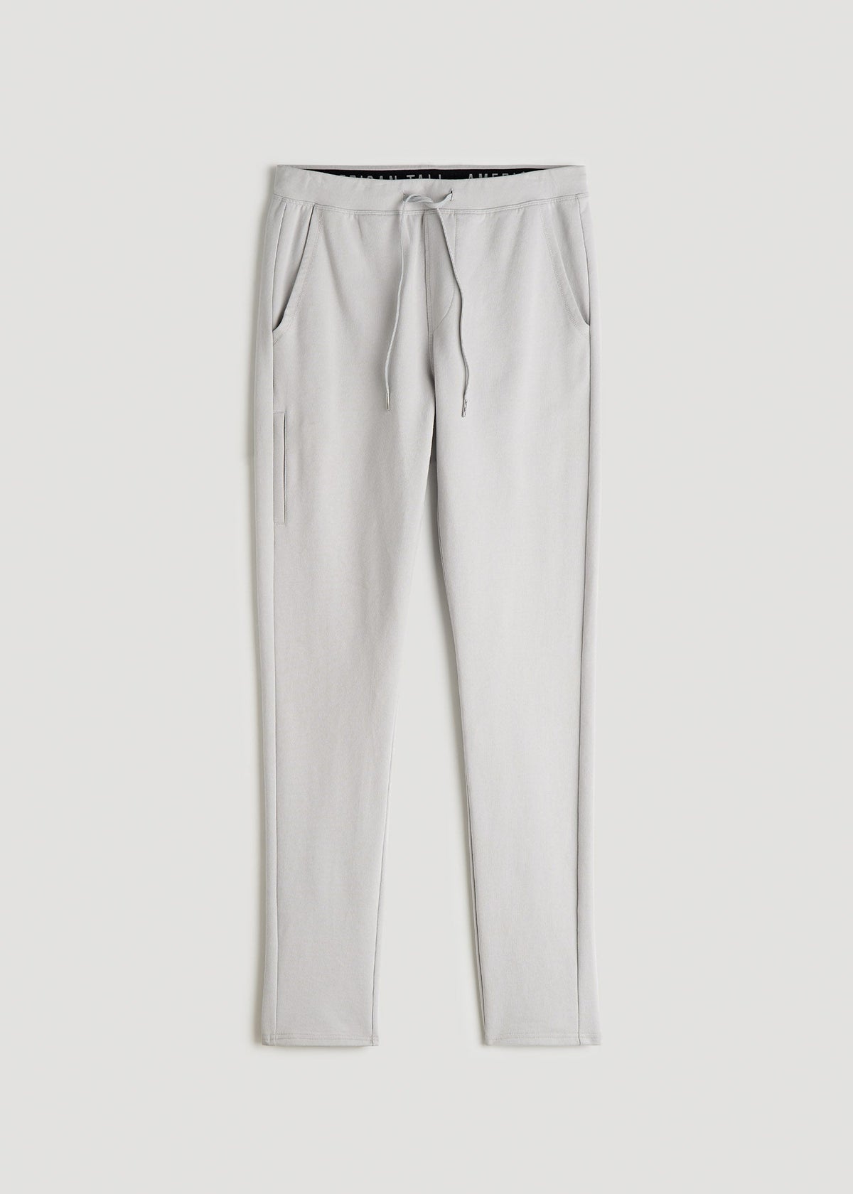 Microsanded French Terry Sweatpants for Tall Men in Navy Mix