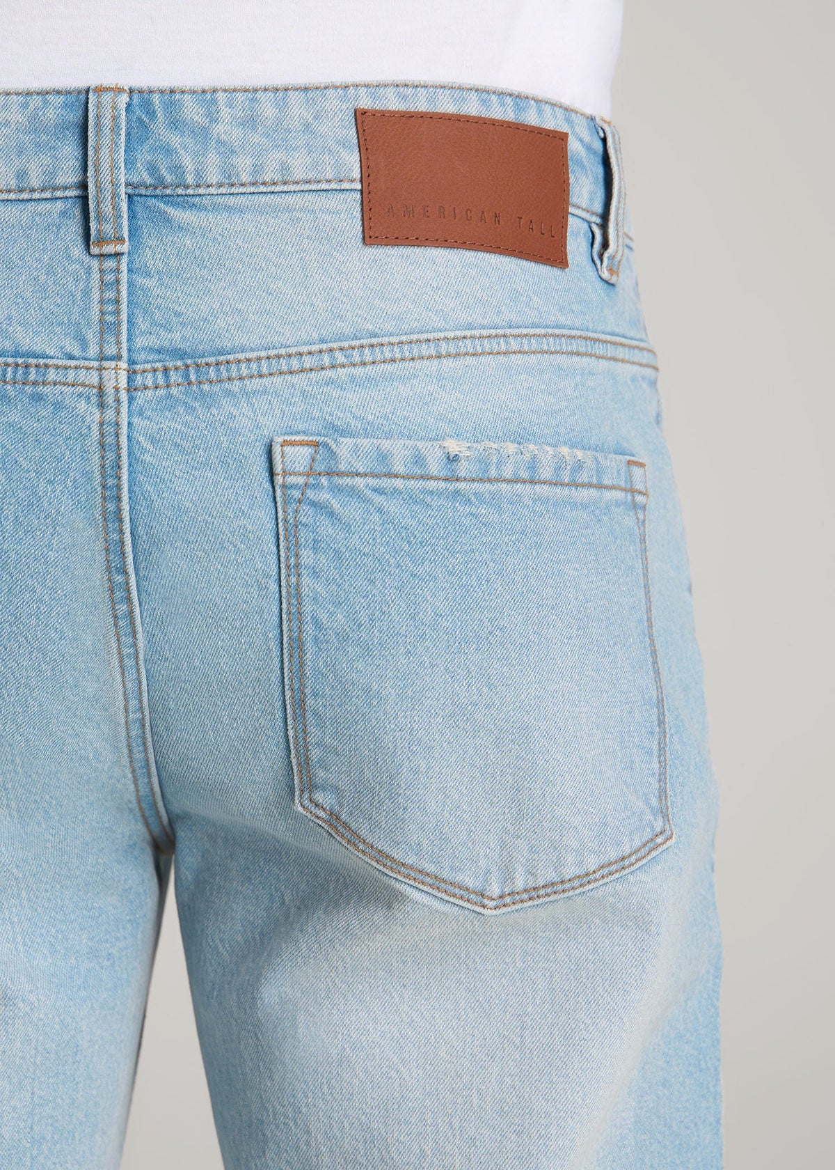 Milo RELAXED TAPERED FIT Jeans for Tall Men in Salt Lake Wash
