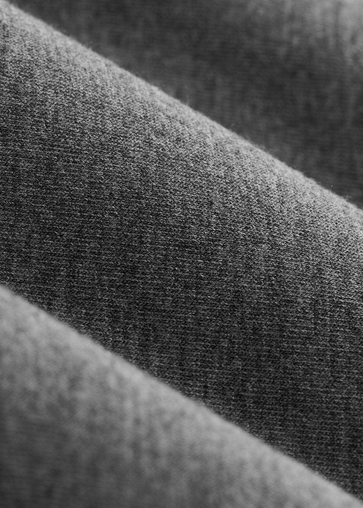 Open-Bottom Pajama Pants for Tall Men in Charcoal Mix