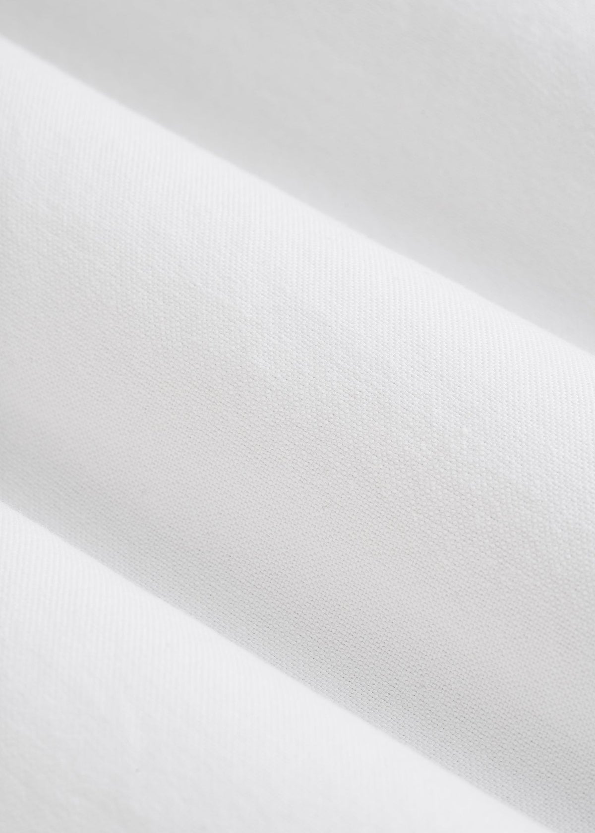 Oxford Cloth Button Down Shirt for Tall Men in Optic White