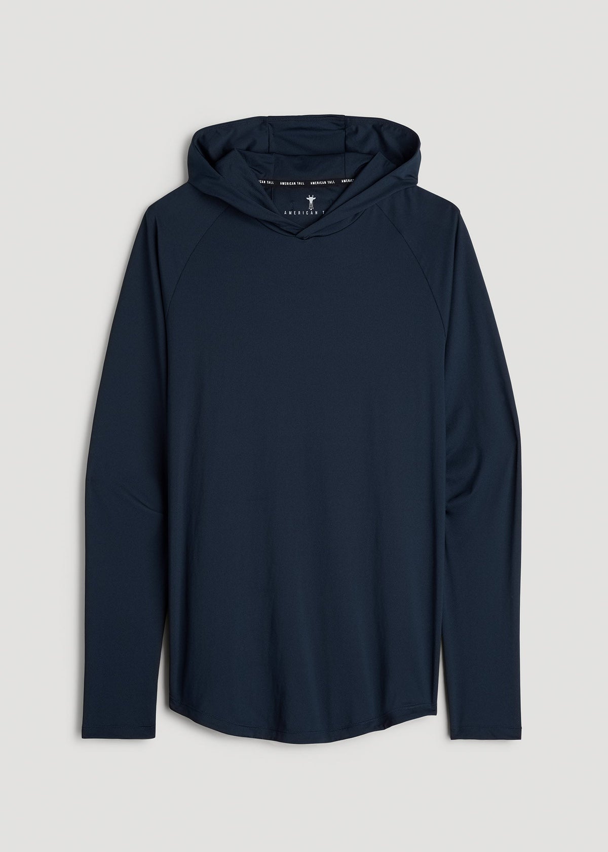 A.T. Performance Training Hoodie for Tall Men in Evening Blue