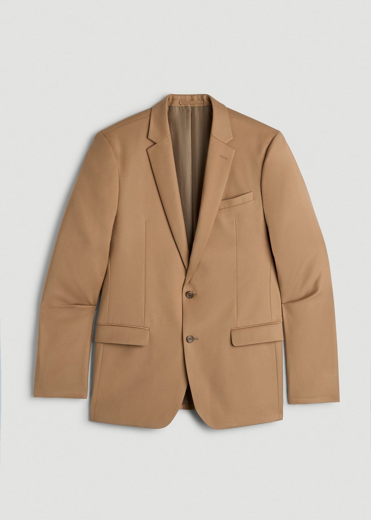 Suit Jacket for Tall Men in Tannin