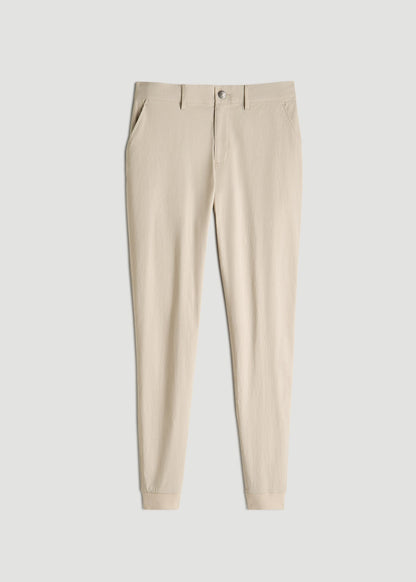 Traveler Joggers for Tall Men in Stone