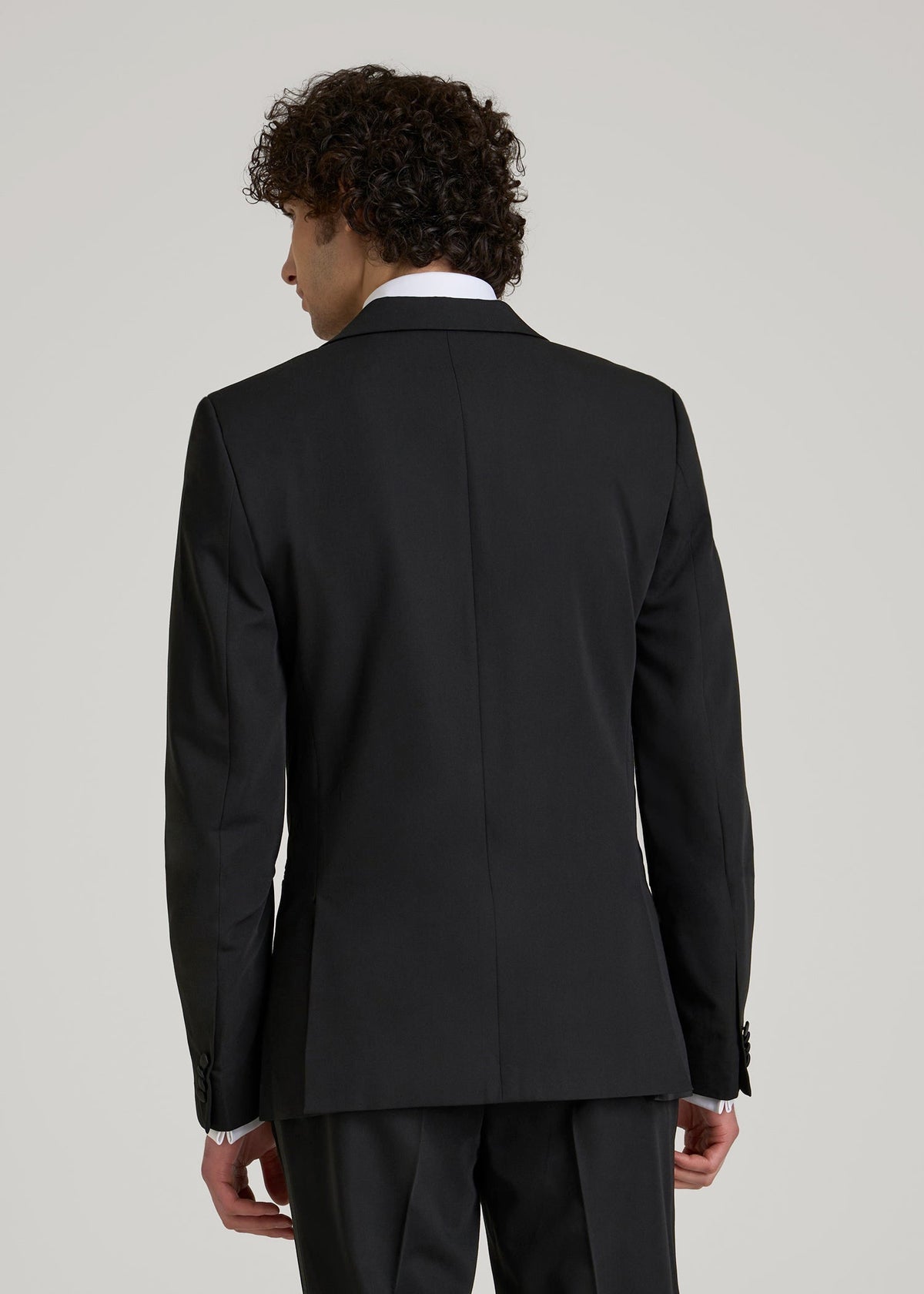 Tuxedo Jacket for Tall Men in Black