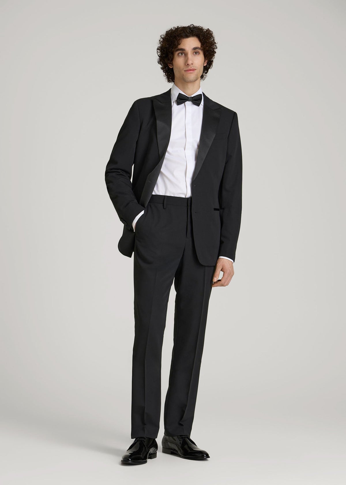Tuxedo Pants for Tall Men in Black