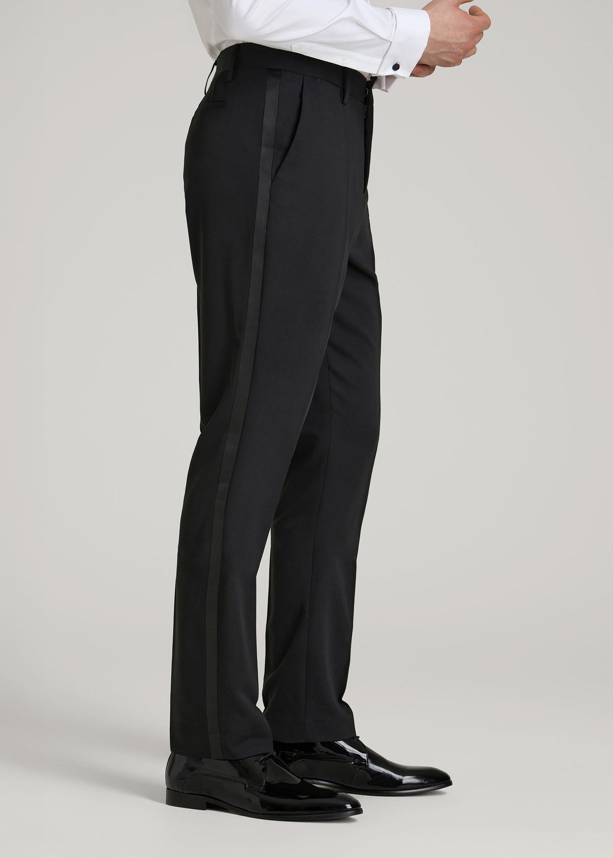 Tuxedo Pants for Tall Men in Black