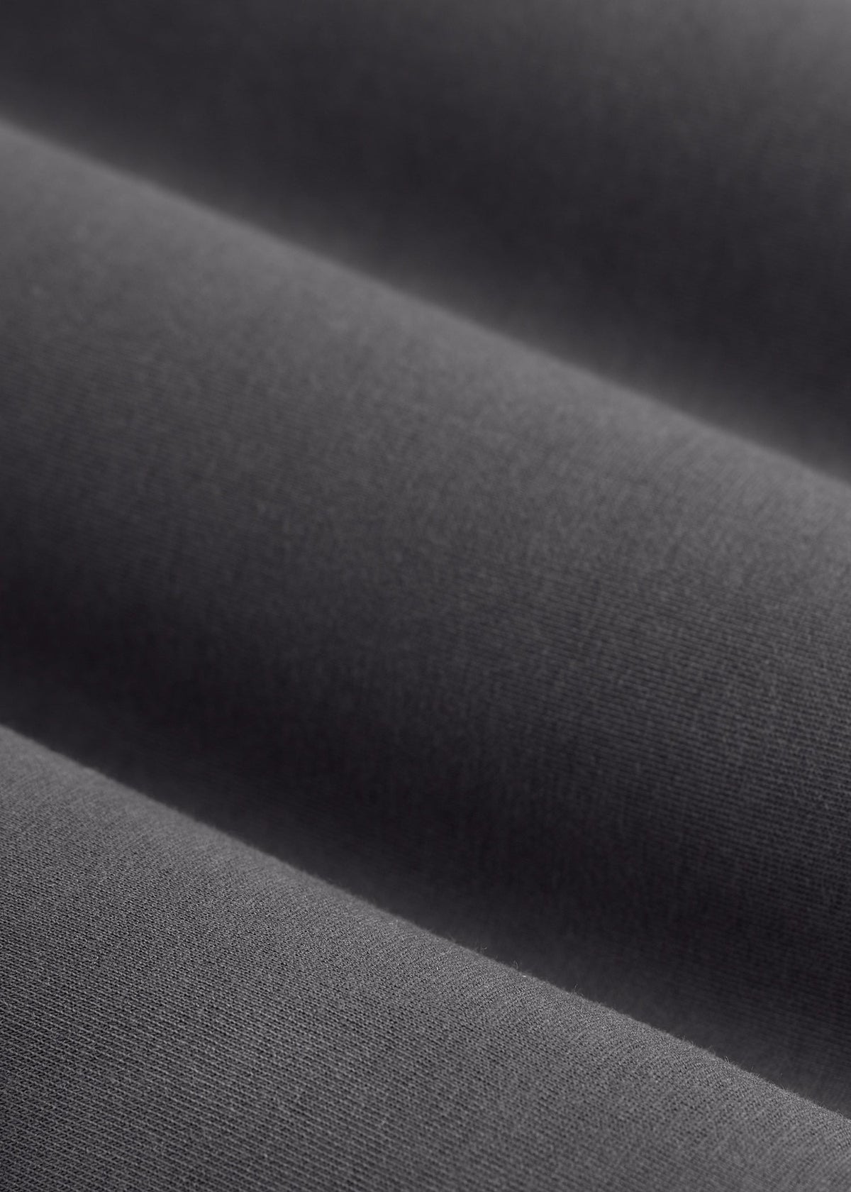 Tech Motion Fleece Hooded Popover for Tall Men in Iron Grey
