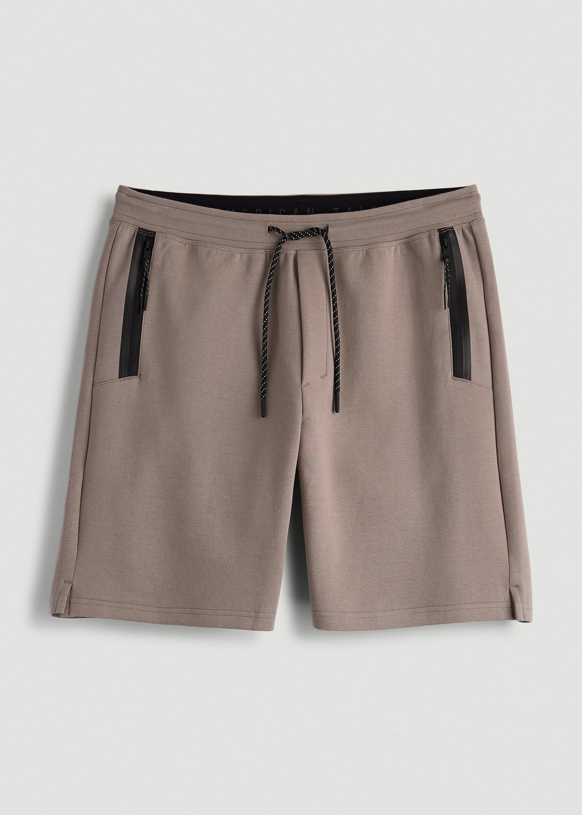 Tech Motion Fleece Shorts for Tall Men in Portobello