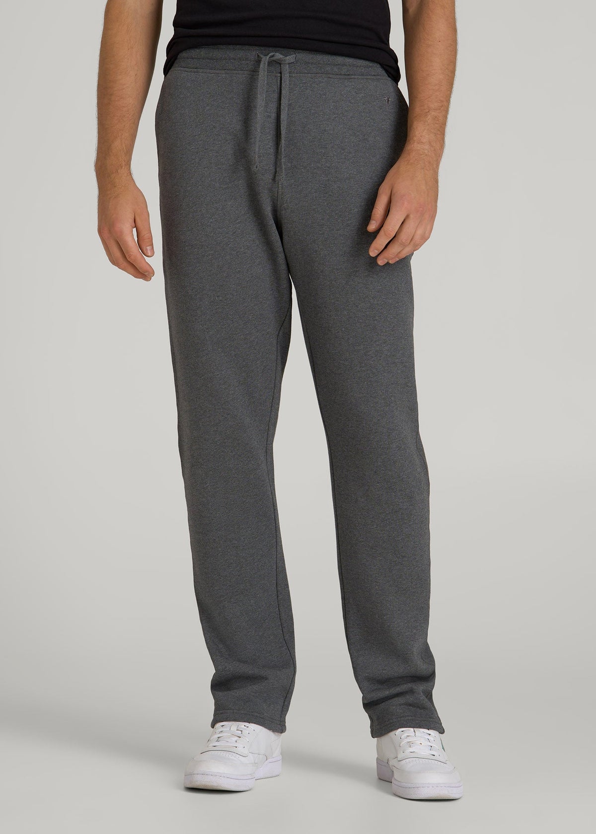 Wearever 2.0 Fleece Straight Leg Sweatpants for Tall Men in Charcoal Mix