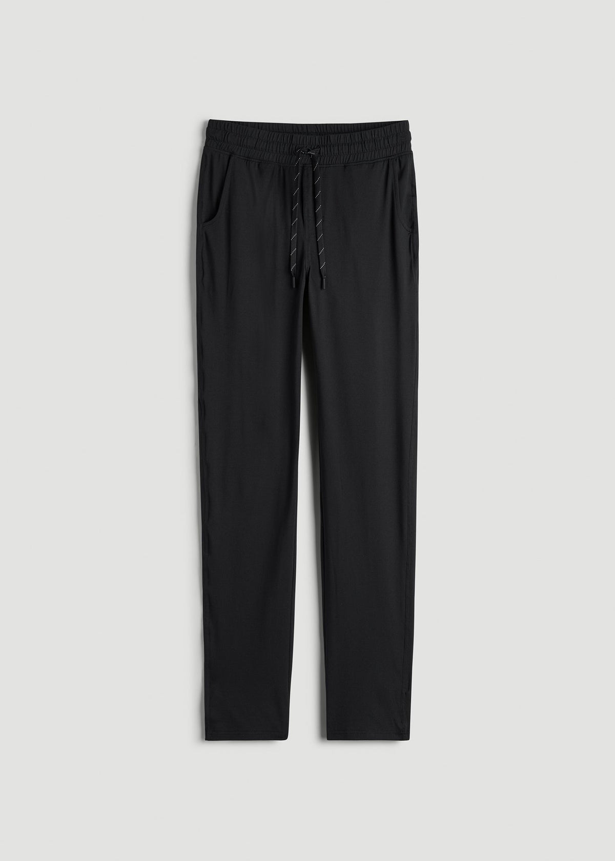 Weekender Stretch Lounge Pants for Tall Men in Black