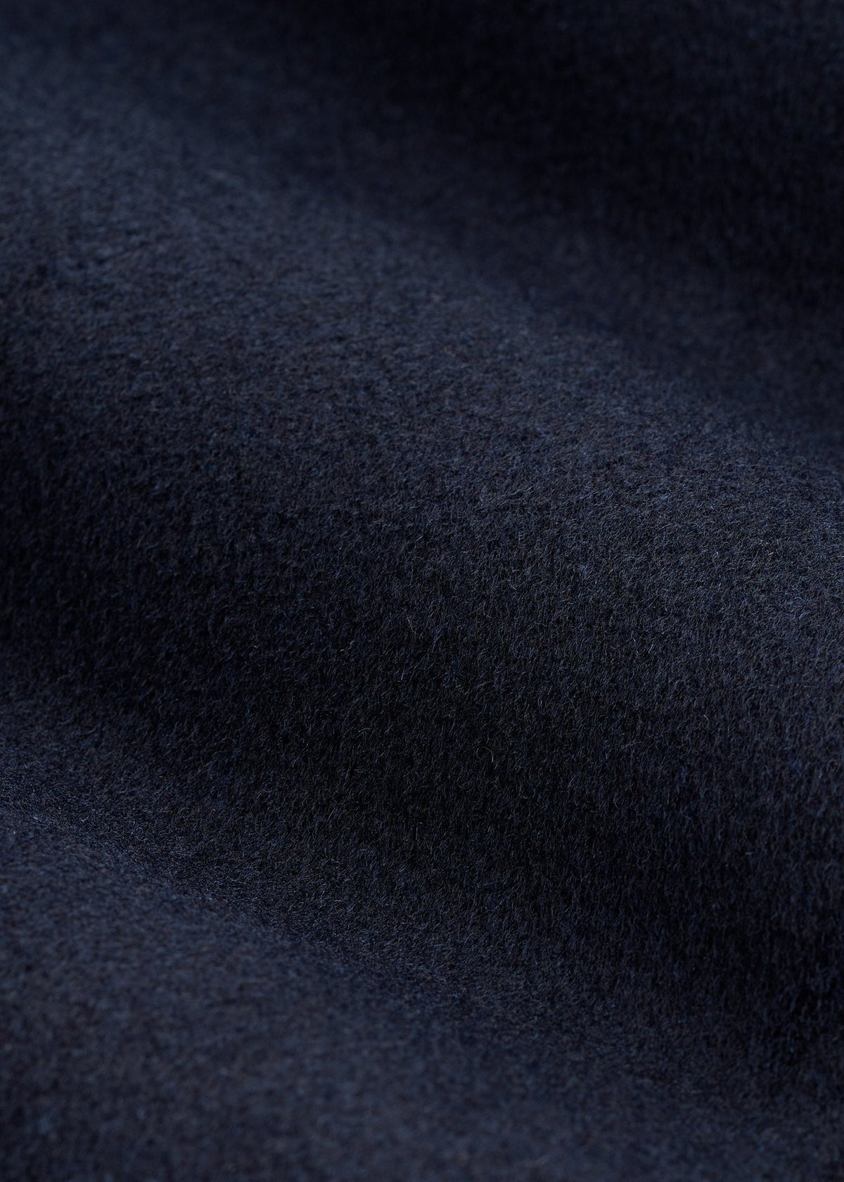 Double-Breasted Wool Peacoat for Tall Men in Deep Navy