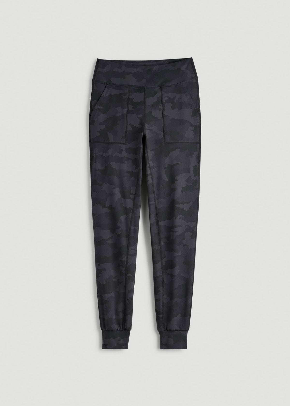 Balance Pocket Joggers for Tall Women in Grey Camo