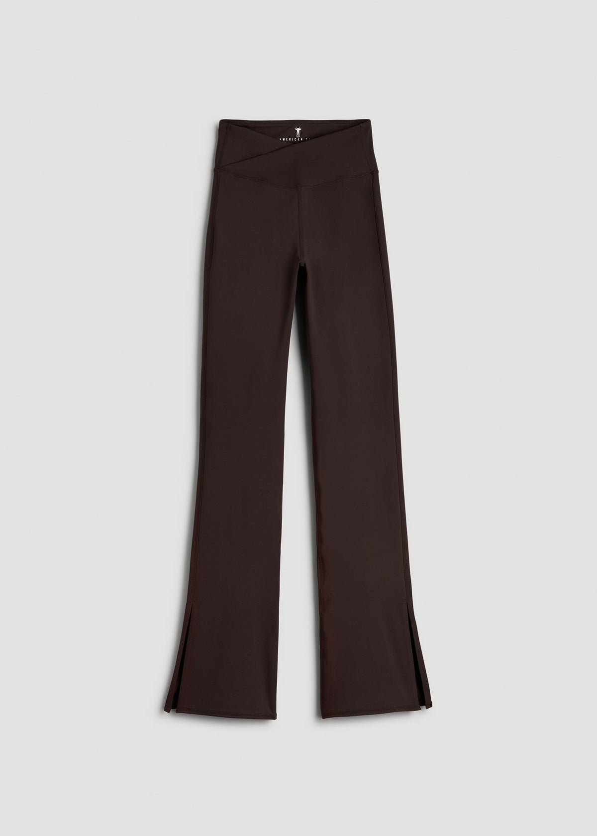 Balance Split Flare Pants for Tall Women in Espresso