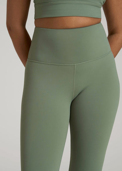 Balance High-Rise Leggings for Tall Women in Dark Seagrass