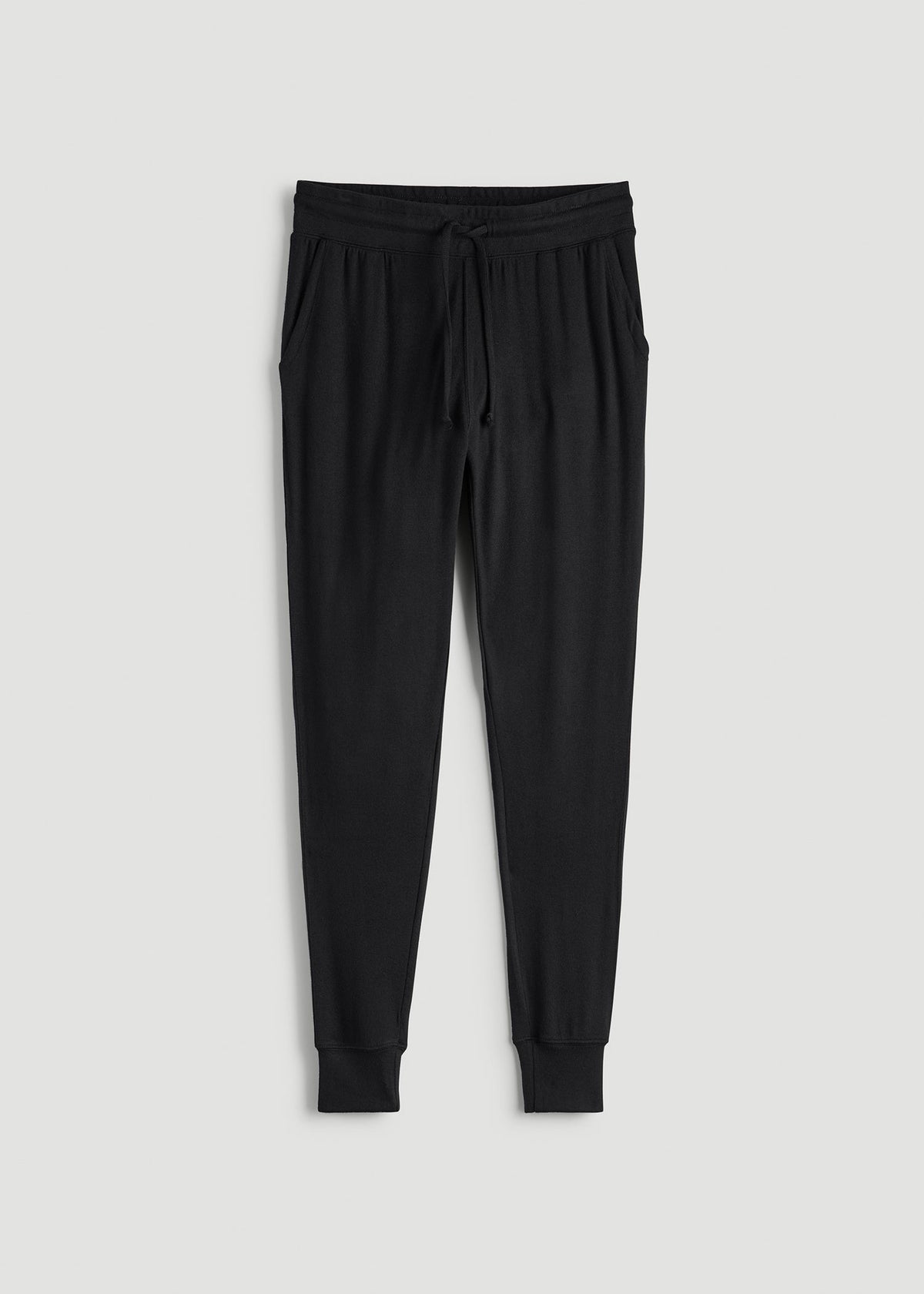 Cozy Lounge Joggers for Tall Women in Black