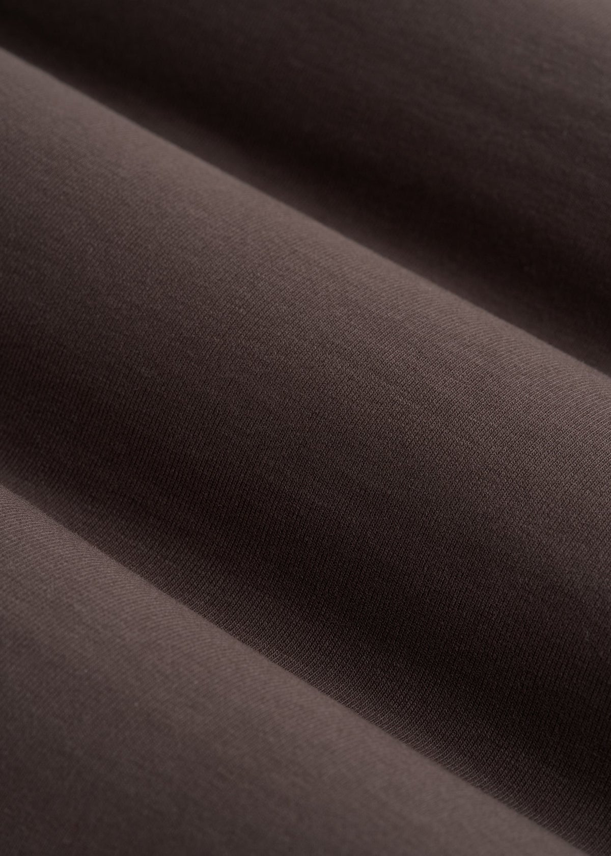 Cotton Blend Tube Top for Tall Women in Espresso