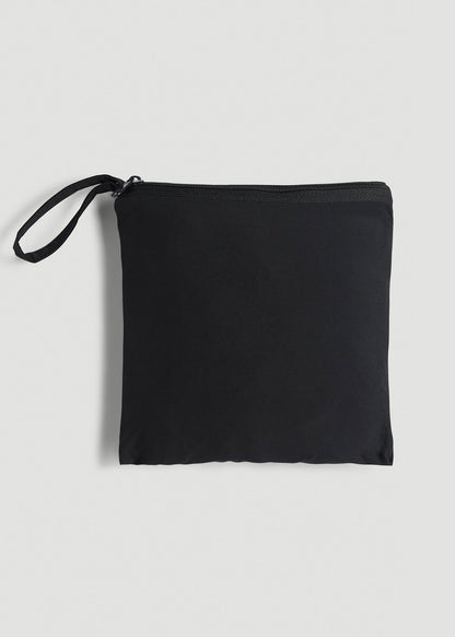 Featherweight Packable Jacket for Tall Women in Black