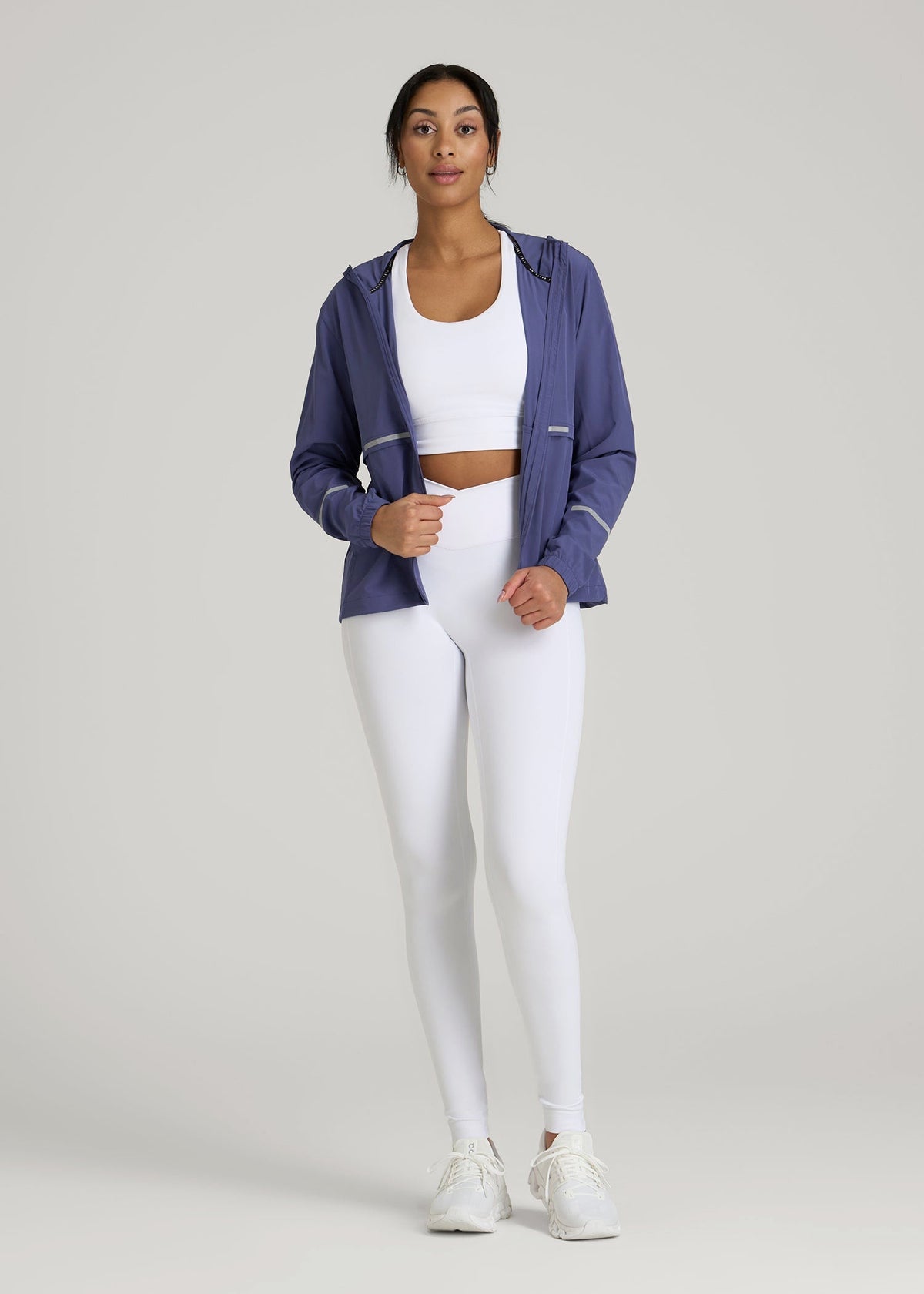 Featherweight Packable Jacket for Tall Women in Future Dusk