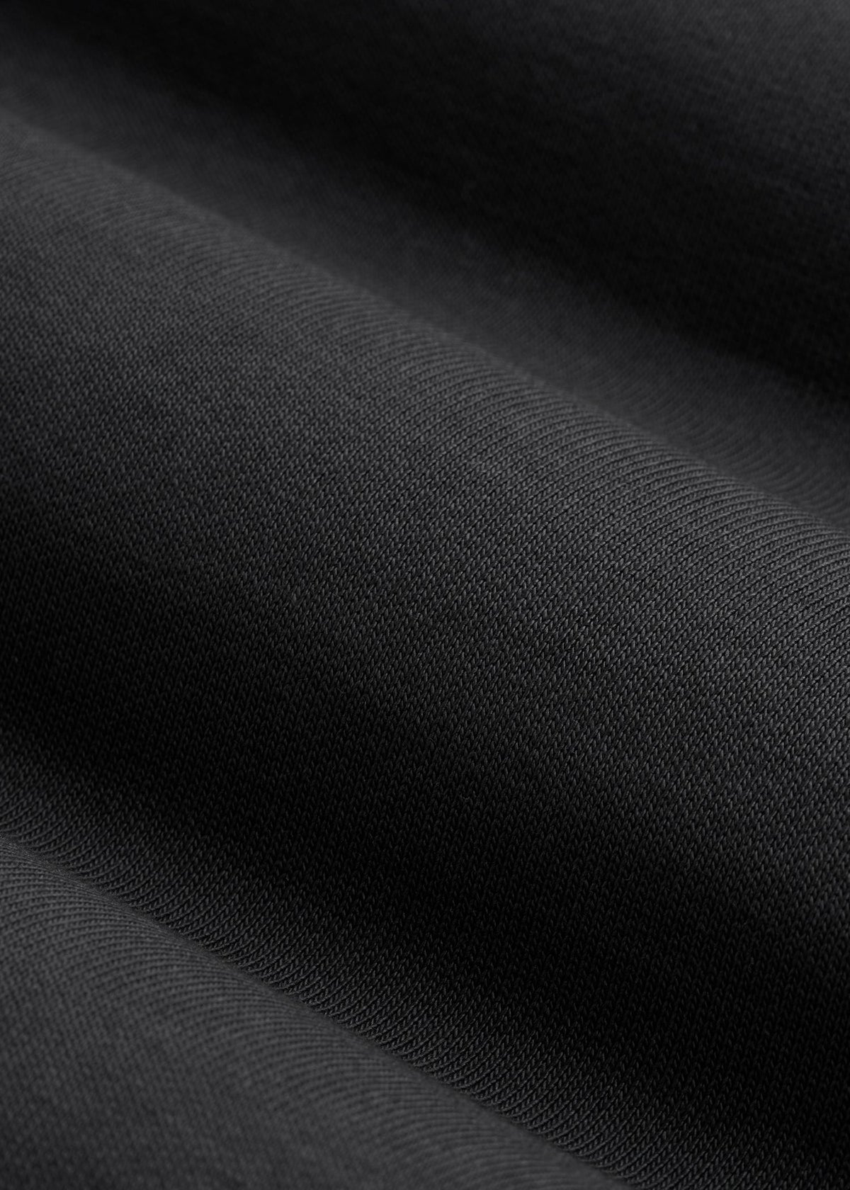 Garment Dyed Hoodie for Tall Women in Washed Black