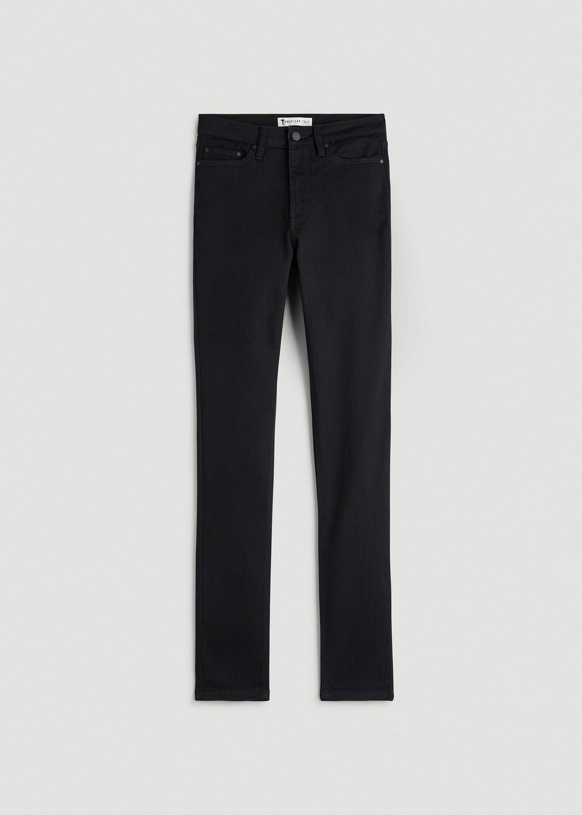 Georgia High-Rise Skinny Jeans for Tall Women in Optimum Black