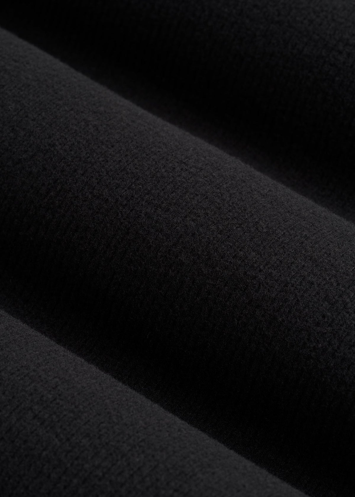 Long Sleeve Ribbed Crewneck Henley Shirt for Tall Women in Black