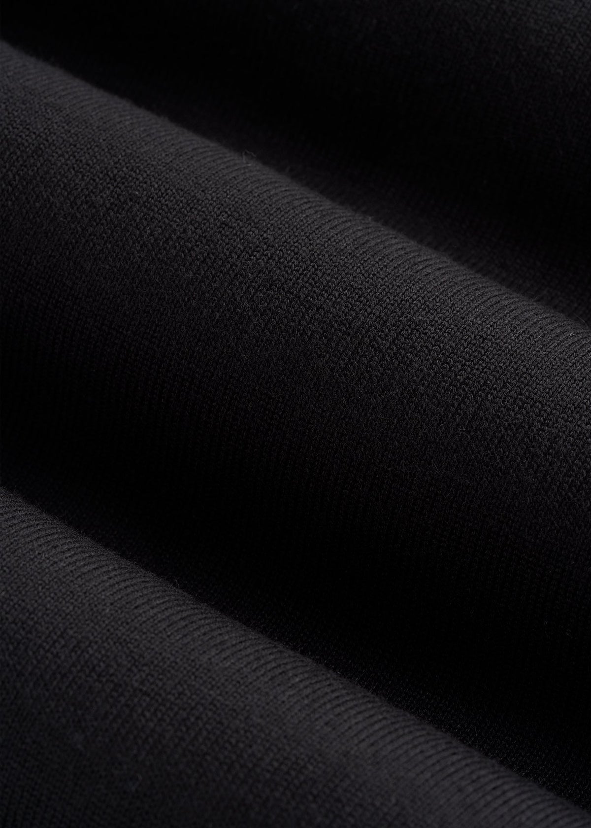Linen Blend Knit Cardigan for Tall Women in Black