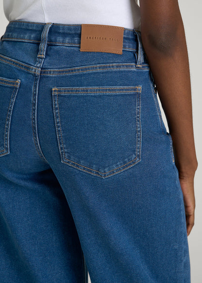 Luna High-Rise Wide-Leg Jeans for Tall Women in New Colorado Blue