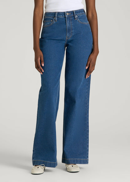 Luna High-Rise Wide-Leg Jeans for Tall Women in New Colorado Blue