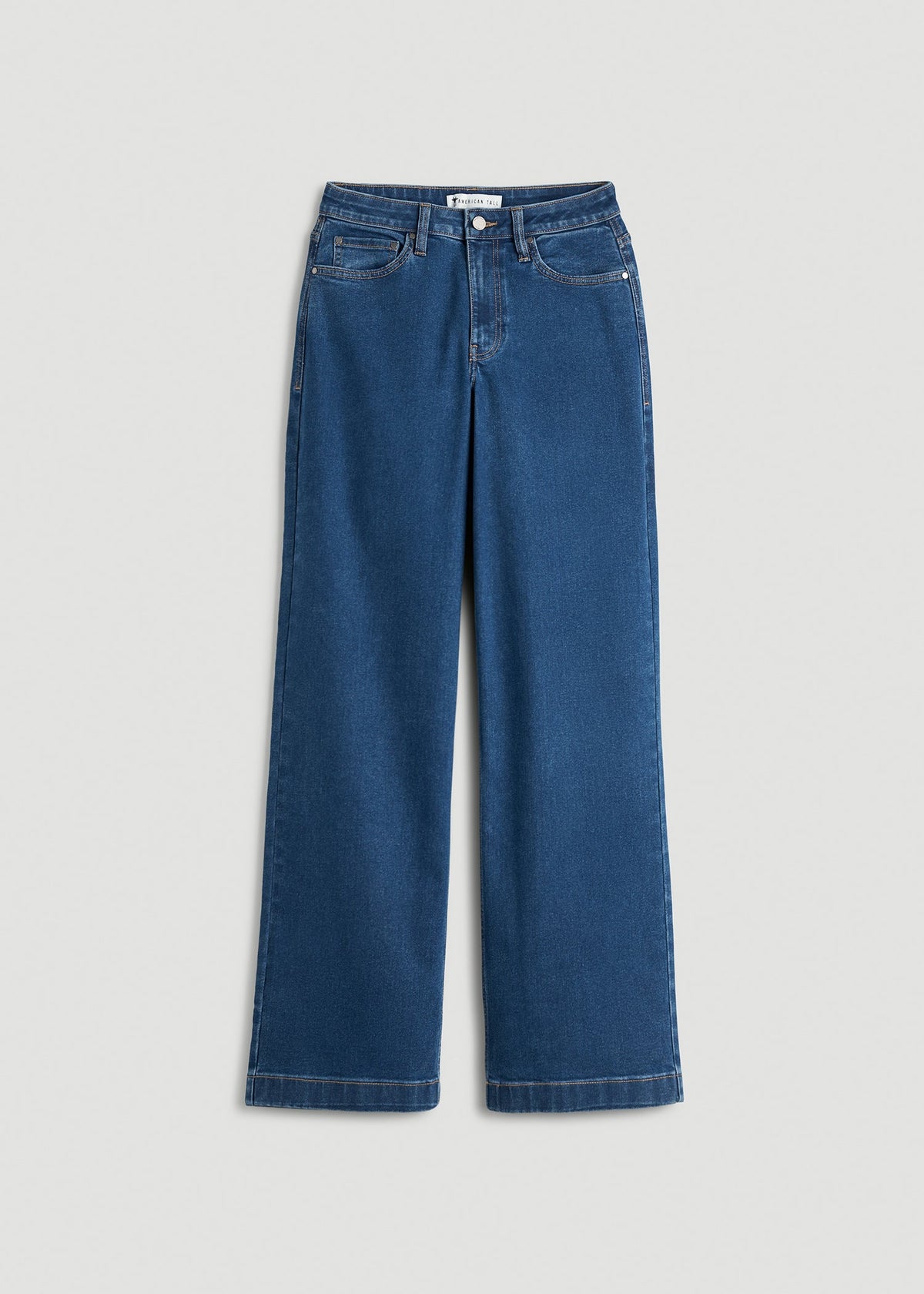 Luna High-Rise Wide-Leg Jeans for Tall Women in New Colorado Blue