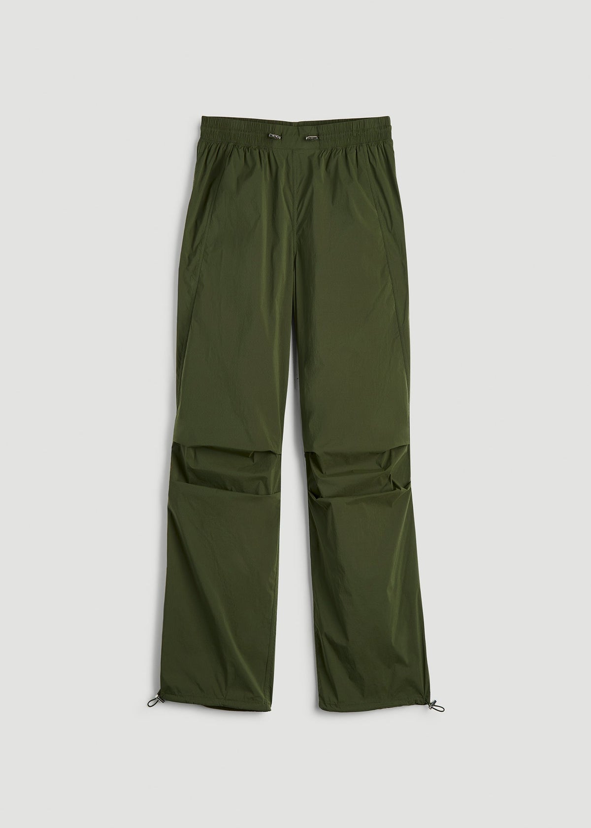 Parachute Jogger for Tall Women in Kale Green