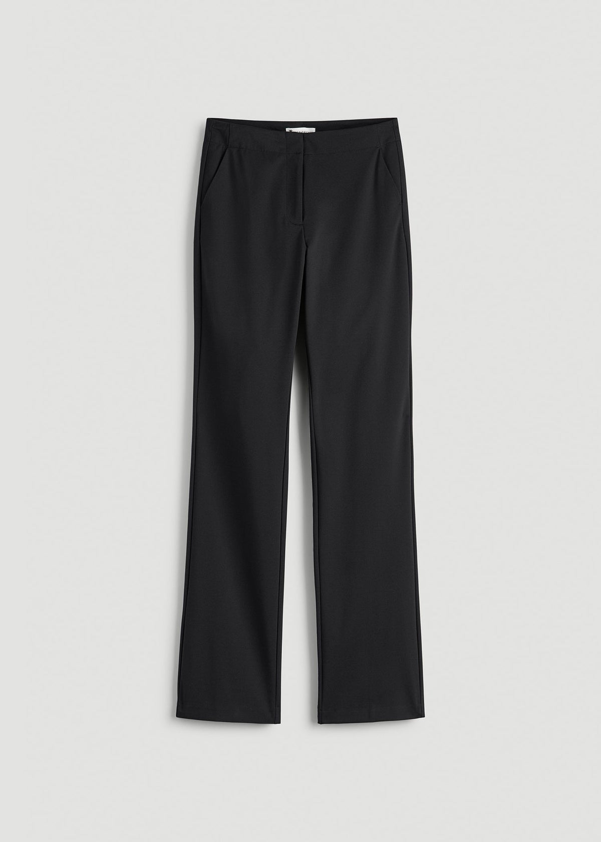 Freedom Flex Slim Straight Leg Dress Pants for Tall Women in Black