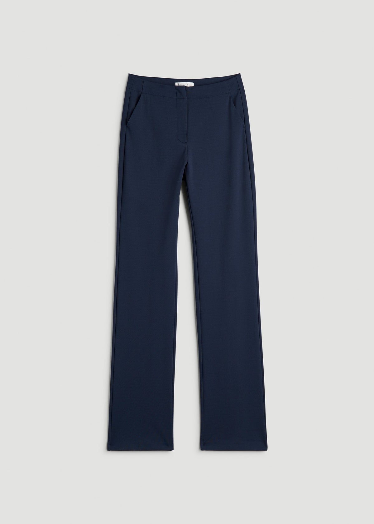 Freedom Flex Slim Straight Leg Dress Pants for Tall Women in Navy