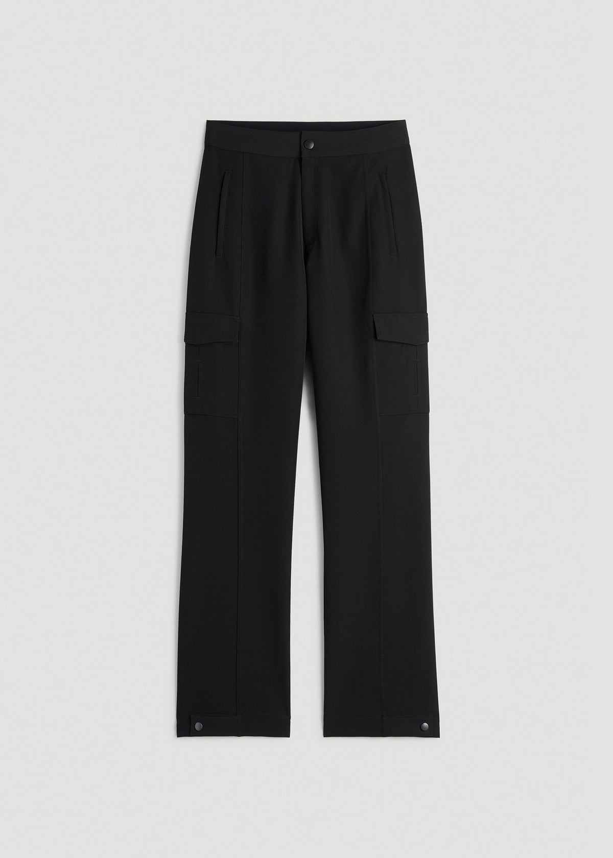 Traveler Cargo Pants for Tall Women in Black