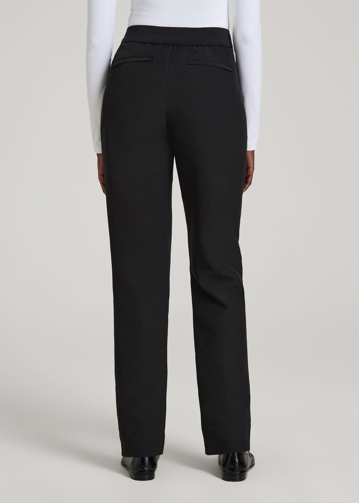 Traveler Tapered Fit Pant for Tall Women in Black