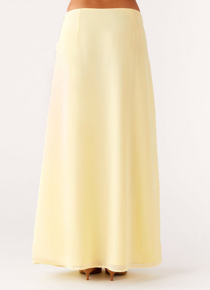 Anuhea Maxi Skirt - Yellow