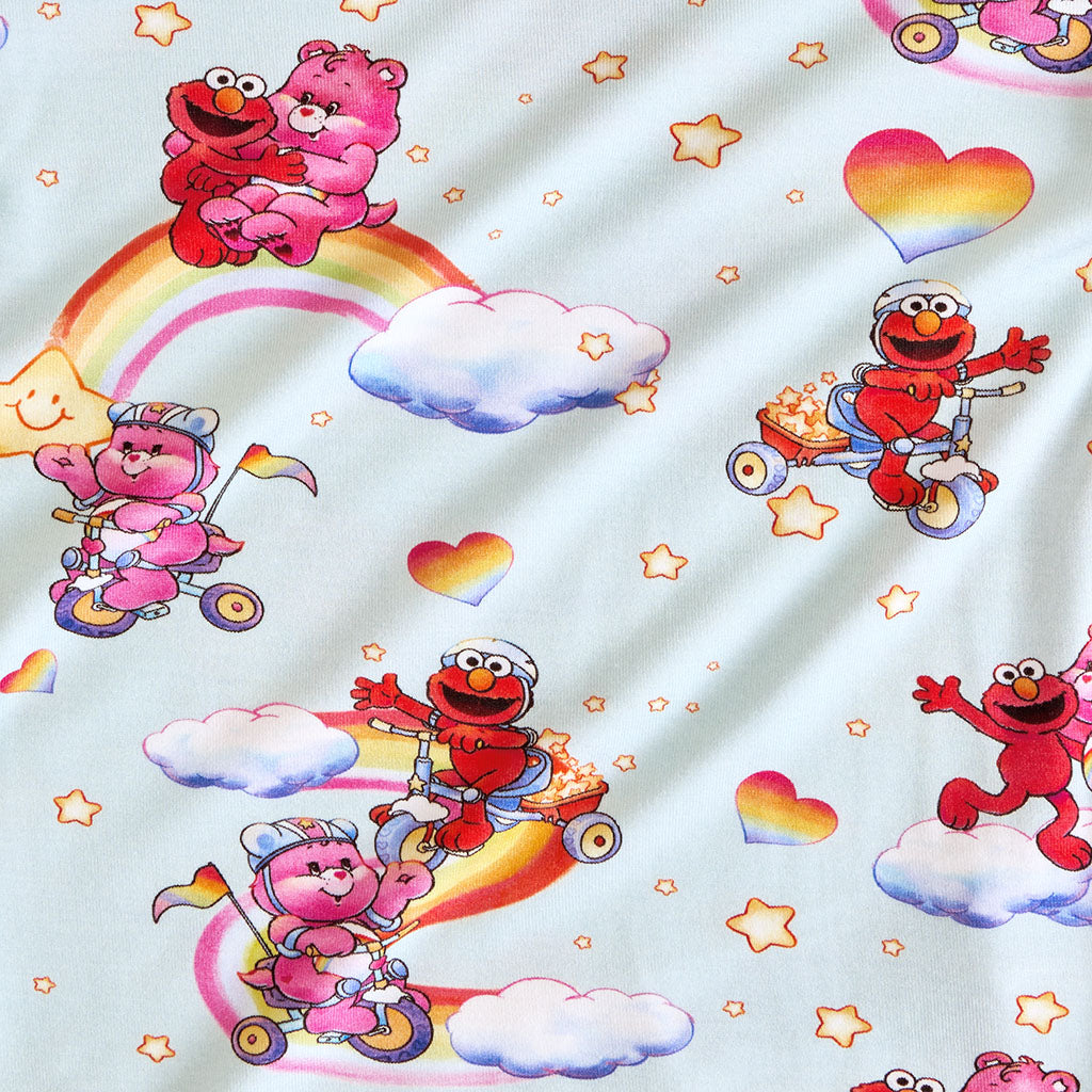 Care Bears™ Cheer Bear & Elmo Ruffled Twirl Bodysuit Dress