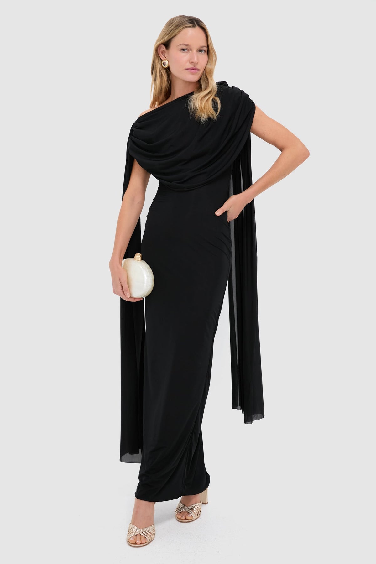 Black Batista Maxi Dress